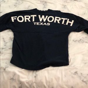 Navy Fort Worth Texas spirit Jersey